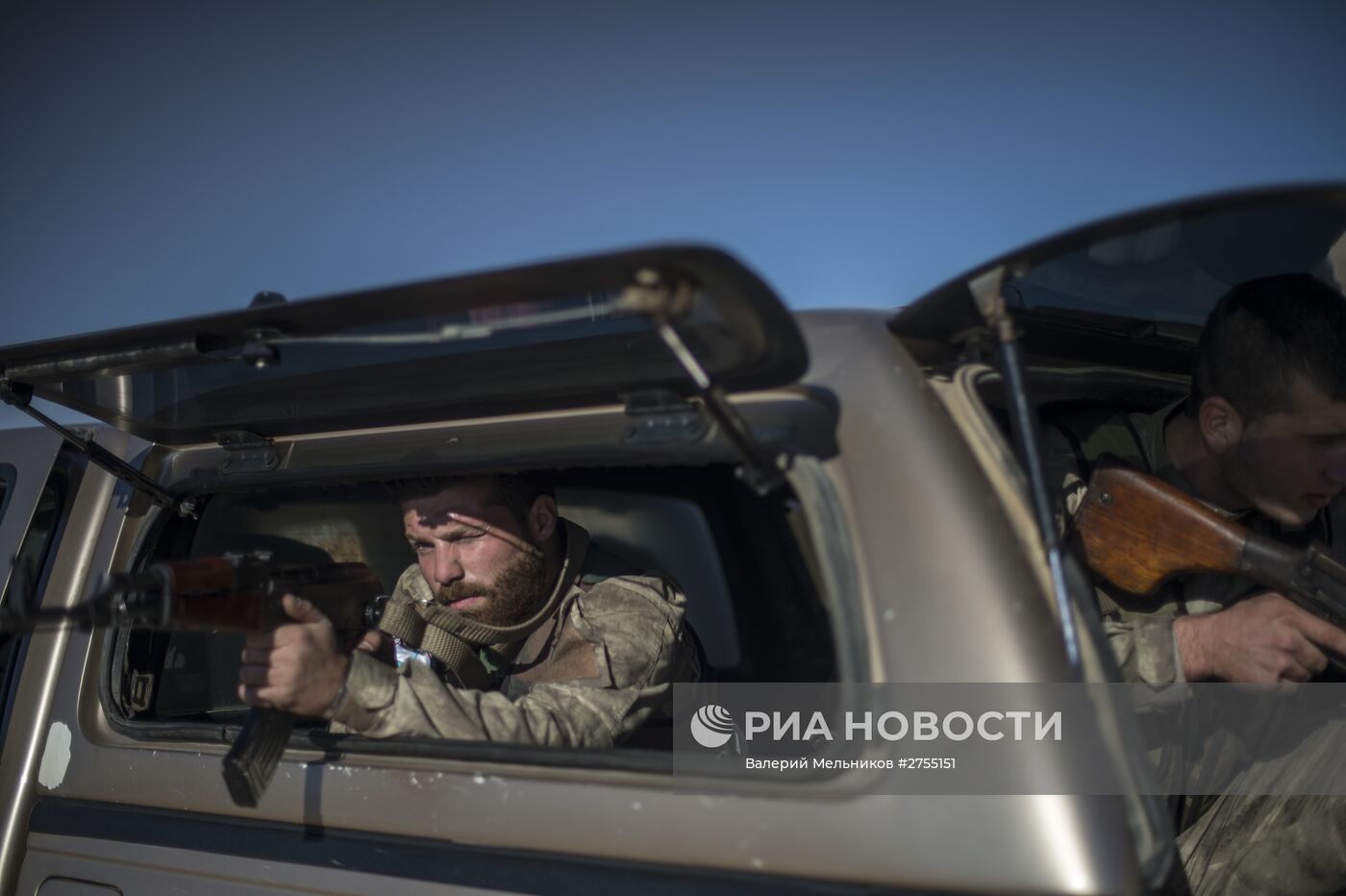 Ассирийские силы самообороны "Соторо" в городе Камышли