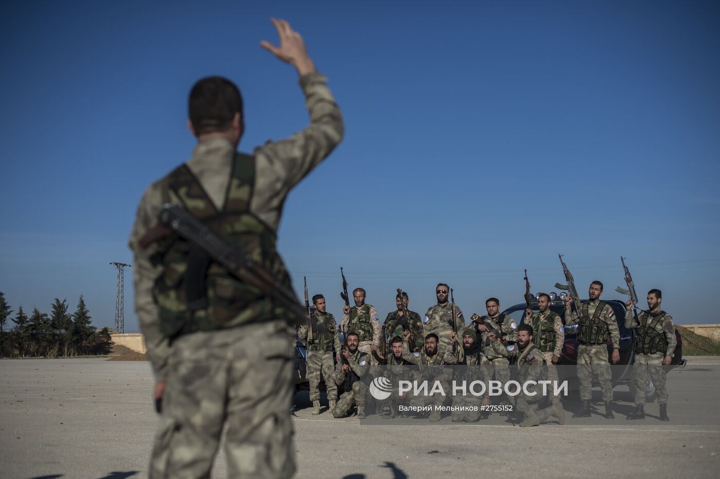 Ассирийские силы самообороны "Соторо" в городе Камышли