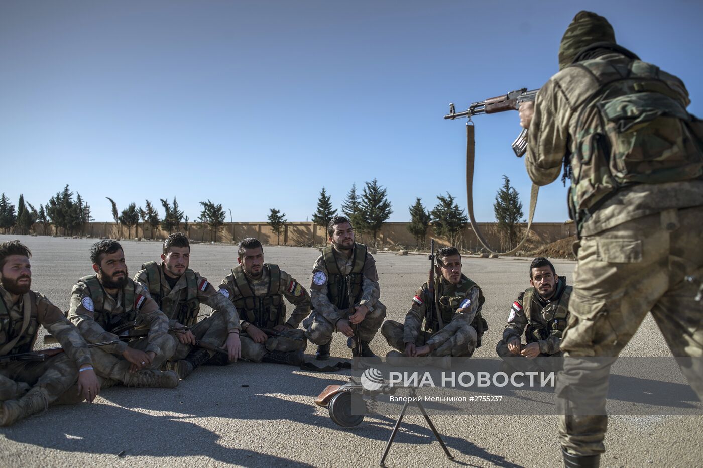Ассирийские силы самообороны "Соторо" в городе Камышли