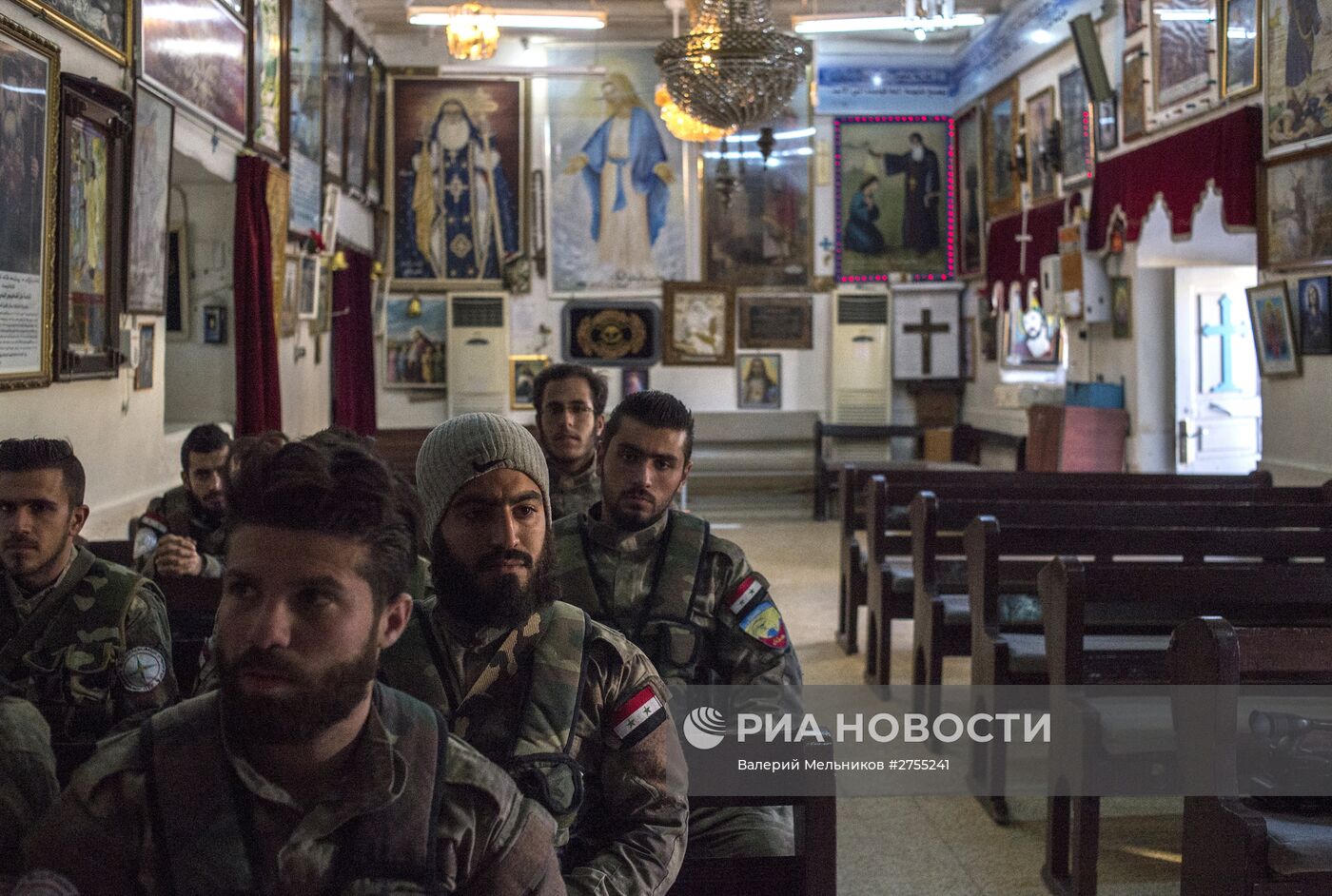 Ассирийские силы самообороны "Соторо" в городе Камышли