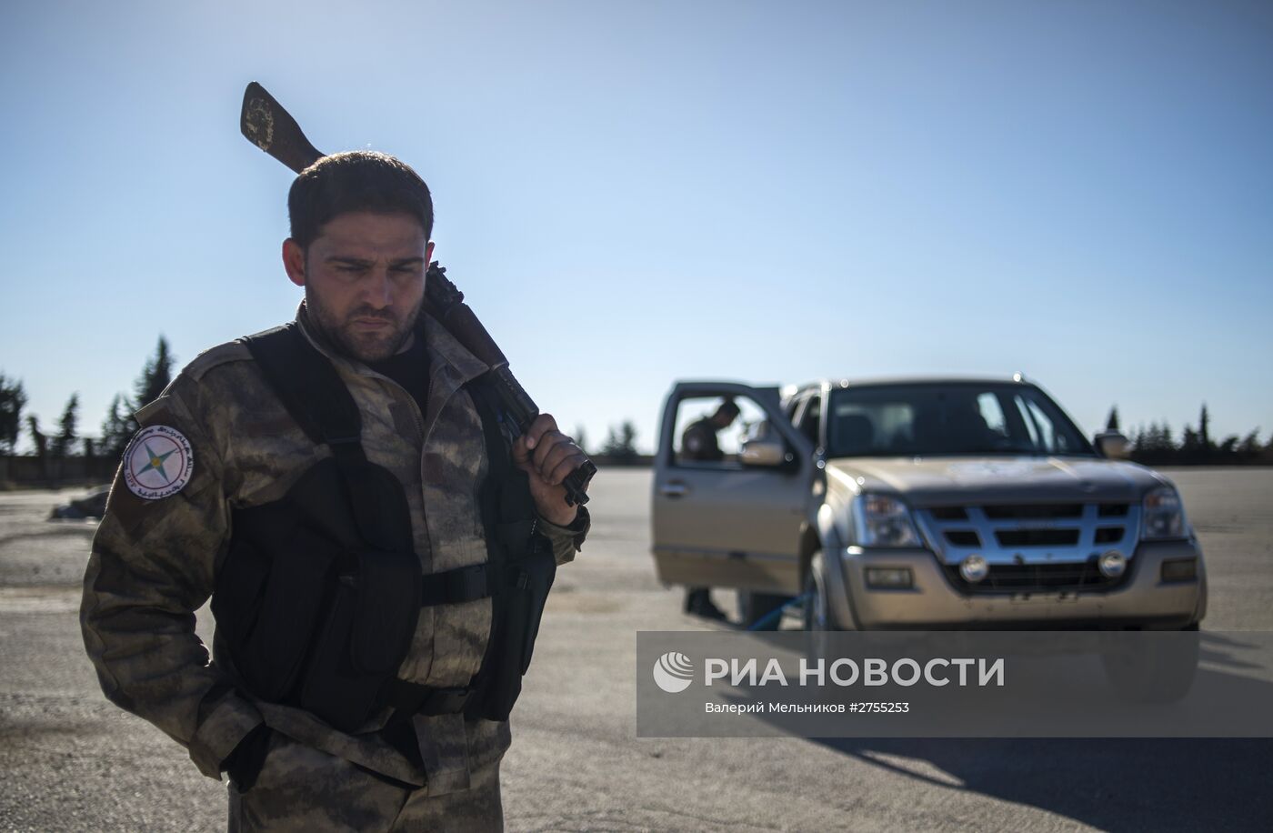 Ассирийские силы самообороны "Соторо" в городе Камышли