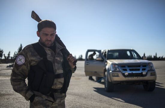 Ассирийские силы самообороны "Соторо" в городе Камышли