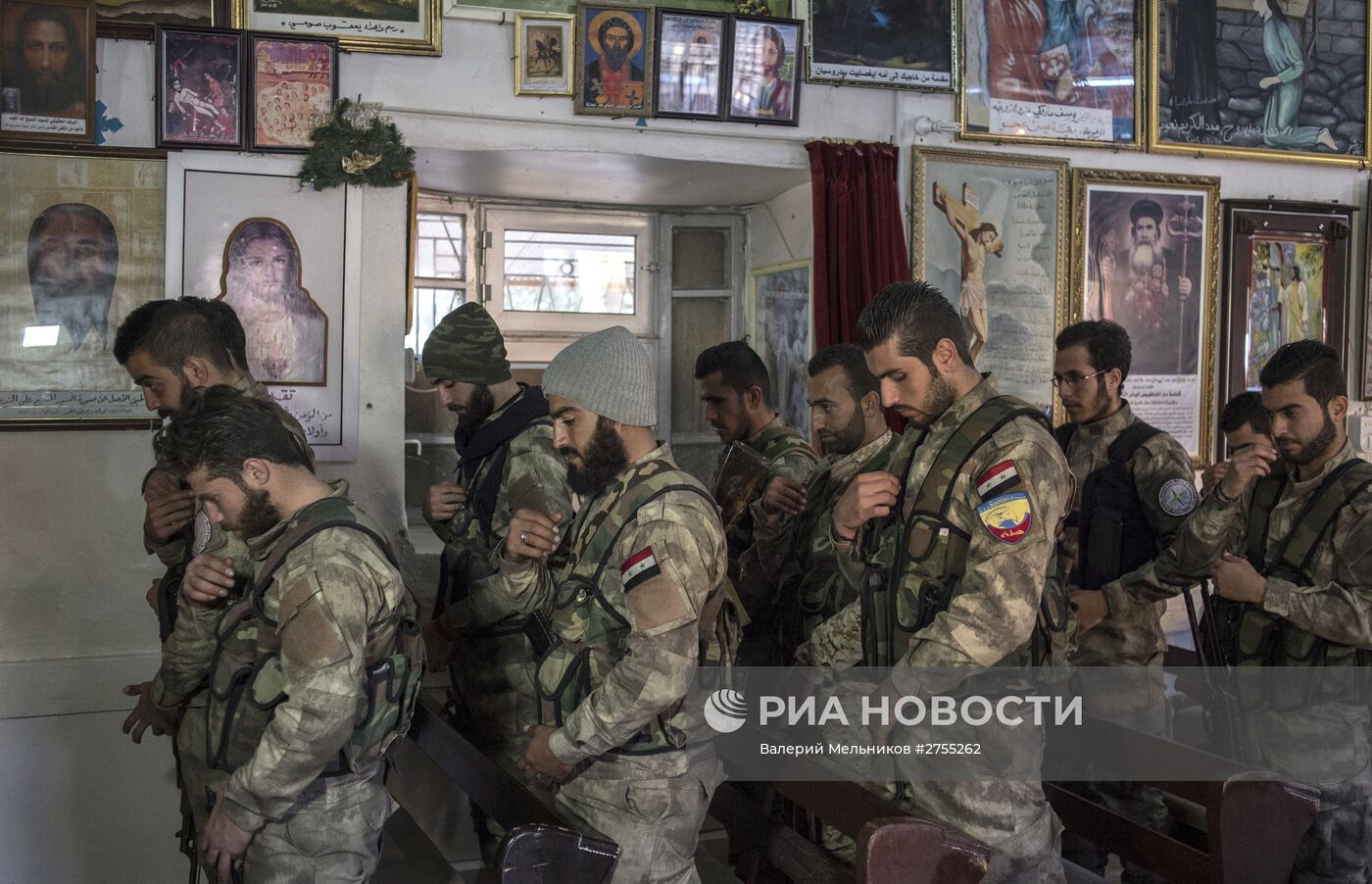 Ассирийские силы самообороны "Соторо" в городе Камышли