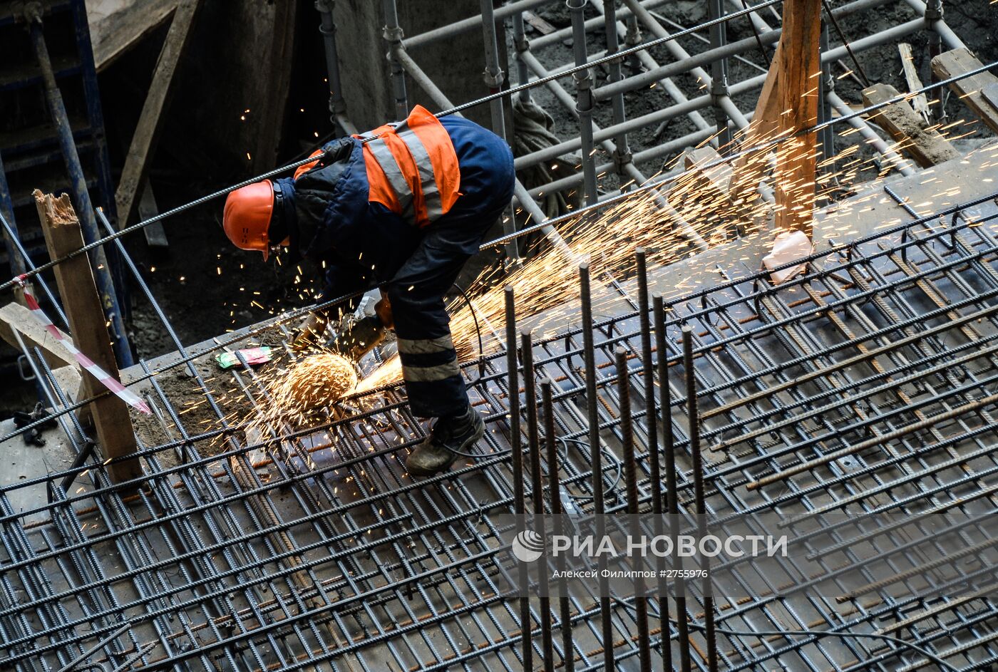 Строительство БСА "Лужники