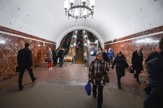 Станция "Фрунзенская" 2 января 2016 года закроется на ремонт