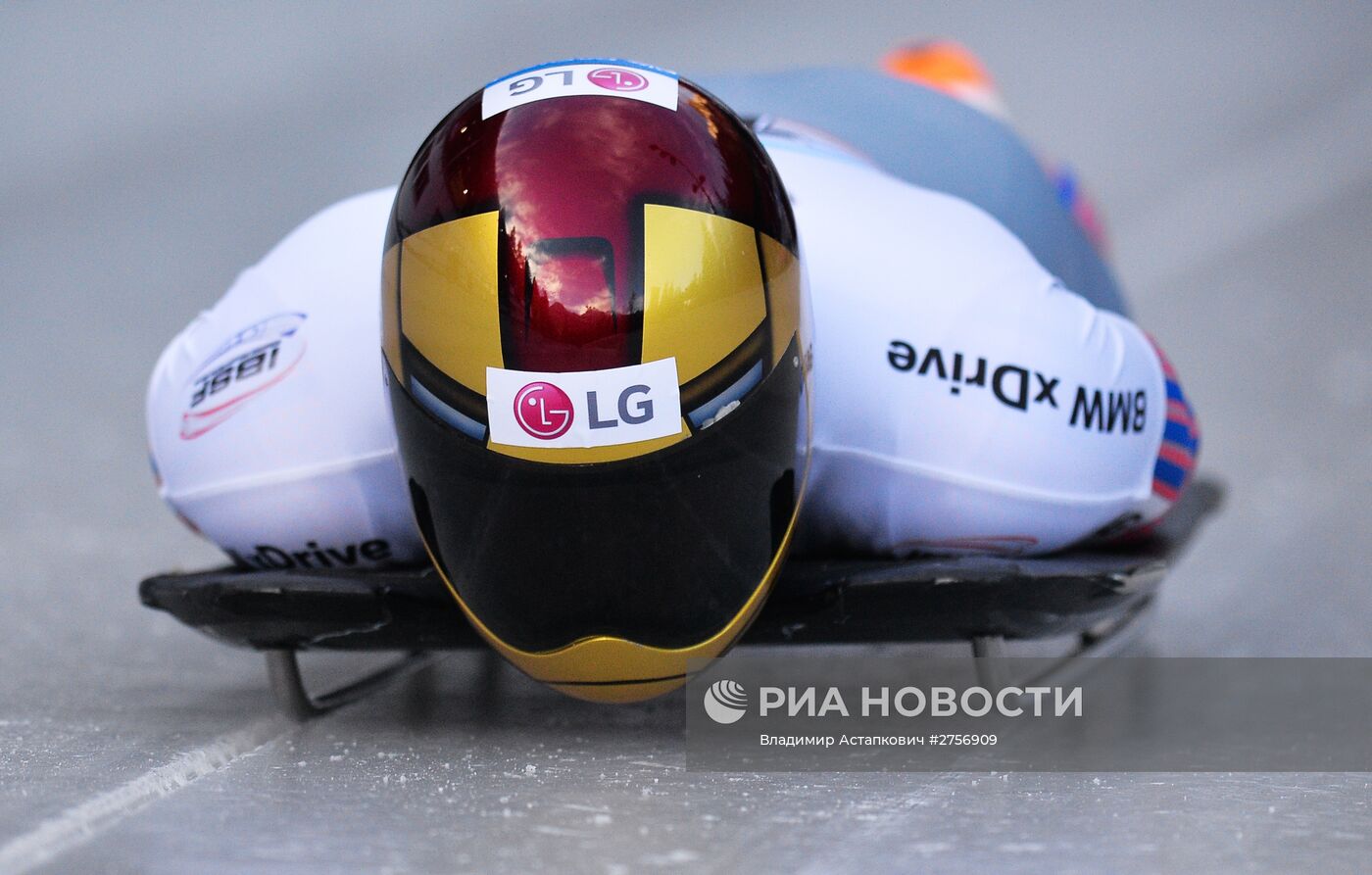 Скелетон. III этап Кубка мира. Мужчины