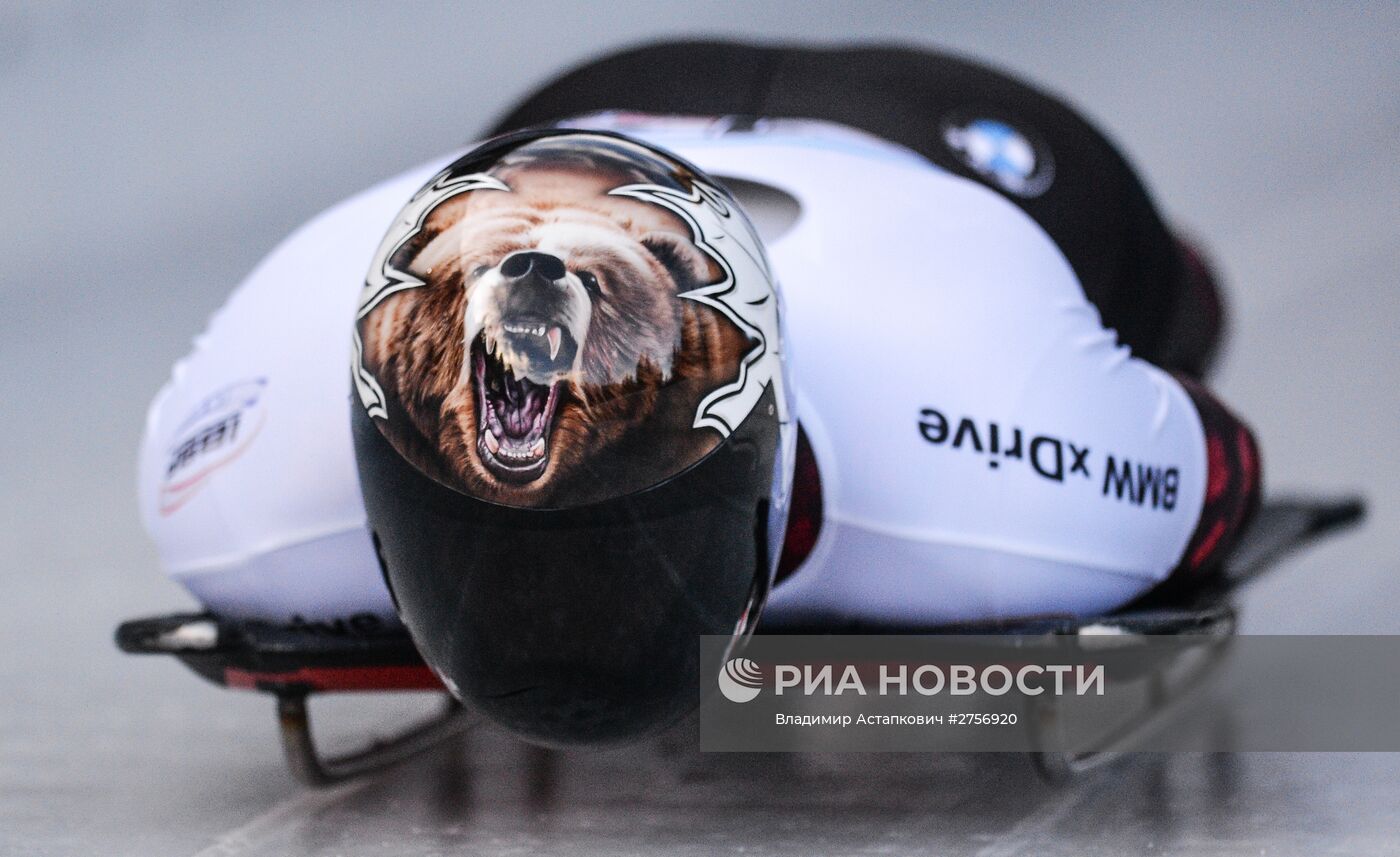 Скелетон. III этап Кубка мира. Мужчины