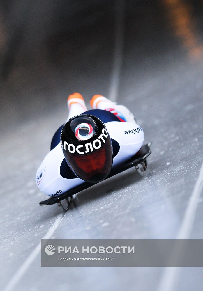 Скелетон. III этап Кубка мира. Мужчины