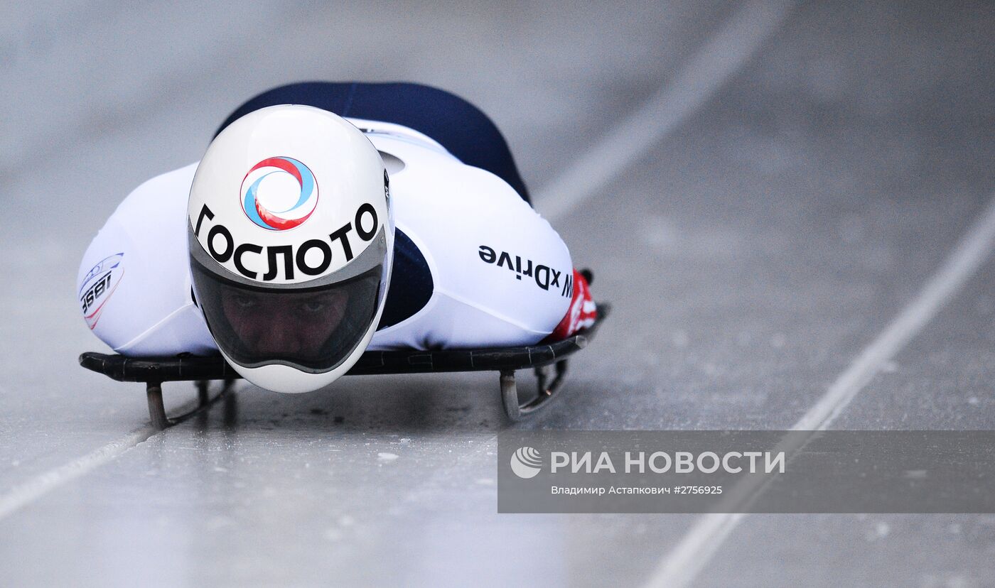 Скелетон. III этап Кубка мира. Мужчины