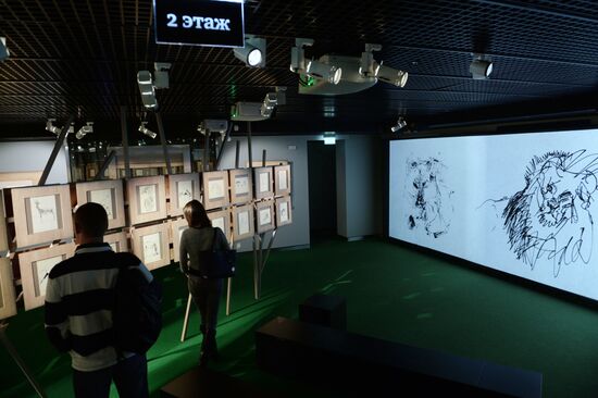 Выставка анималистики Анатолия Зверева - "Волшебная клетка. А не пойти ли нам в зоопарк?"