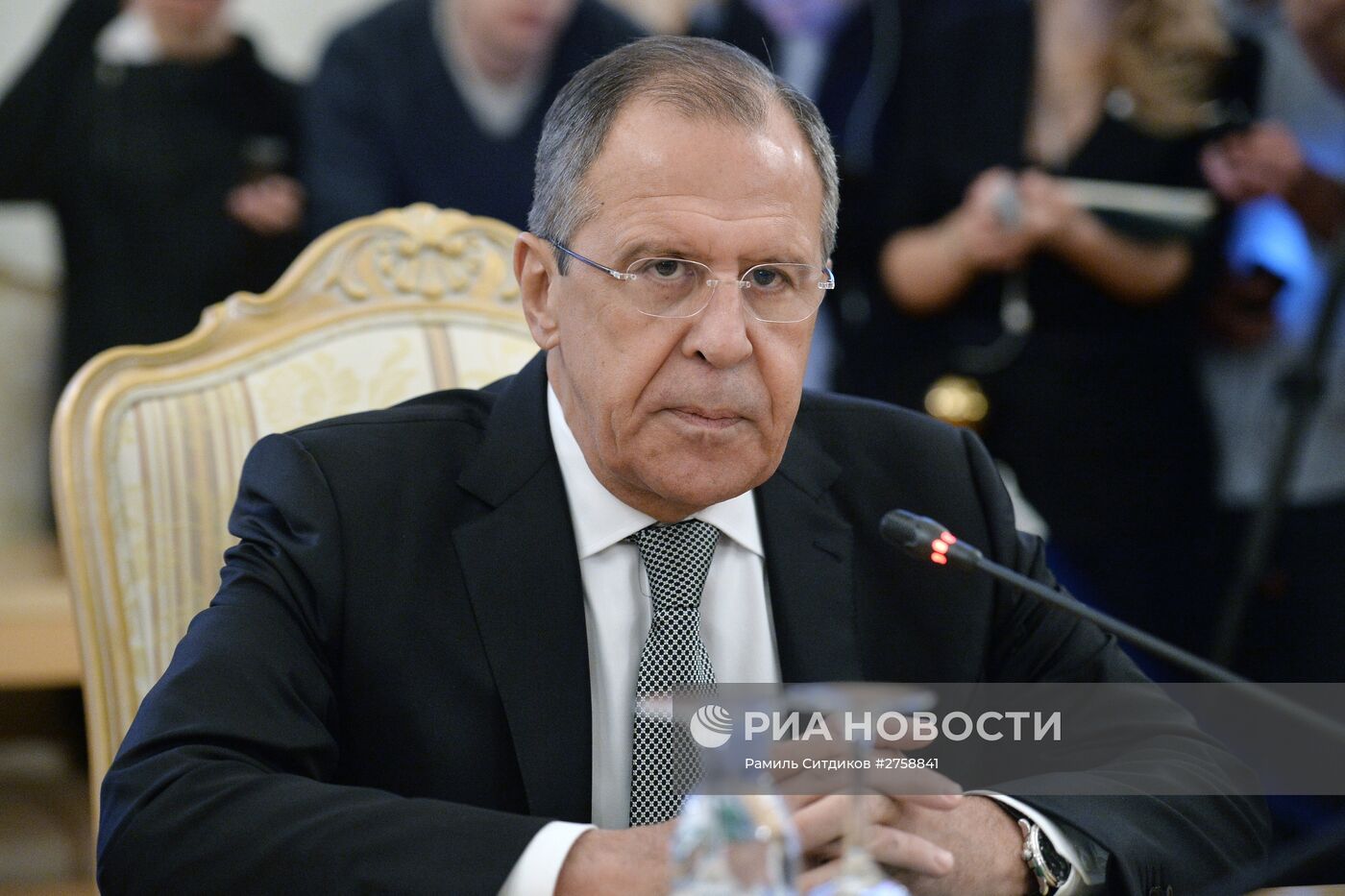 Встреча главы МИД РФ С.Лаврова с Государственным секретарем Соединенных Штатов Америки Дж.Керри