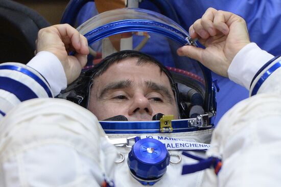 Старт космического корабля "Союз ТМА-19М" с космодрома Байконур