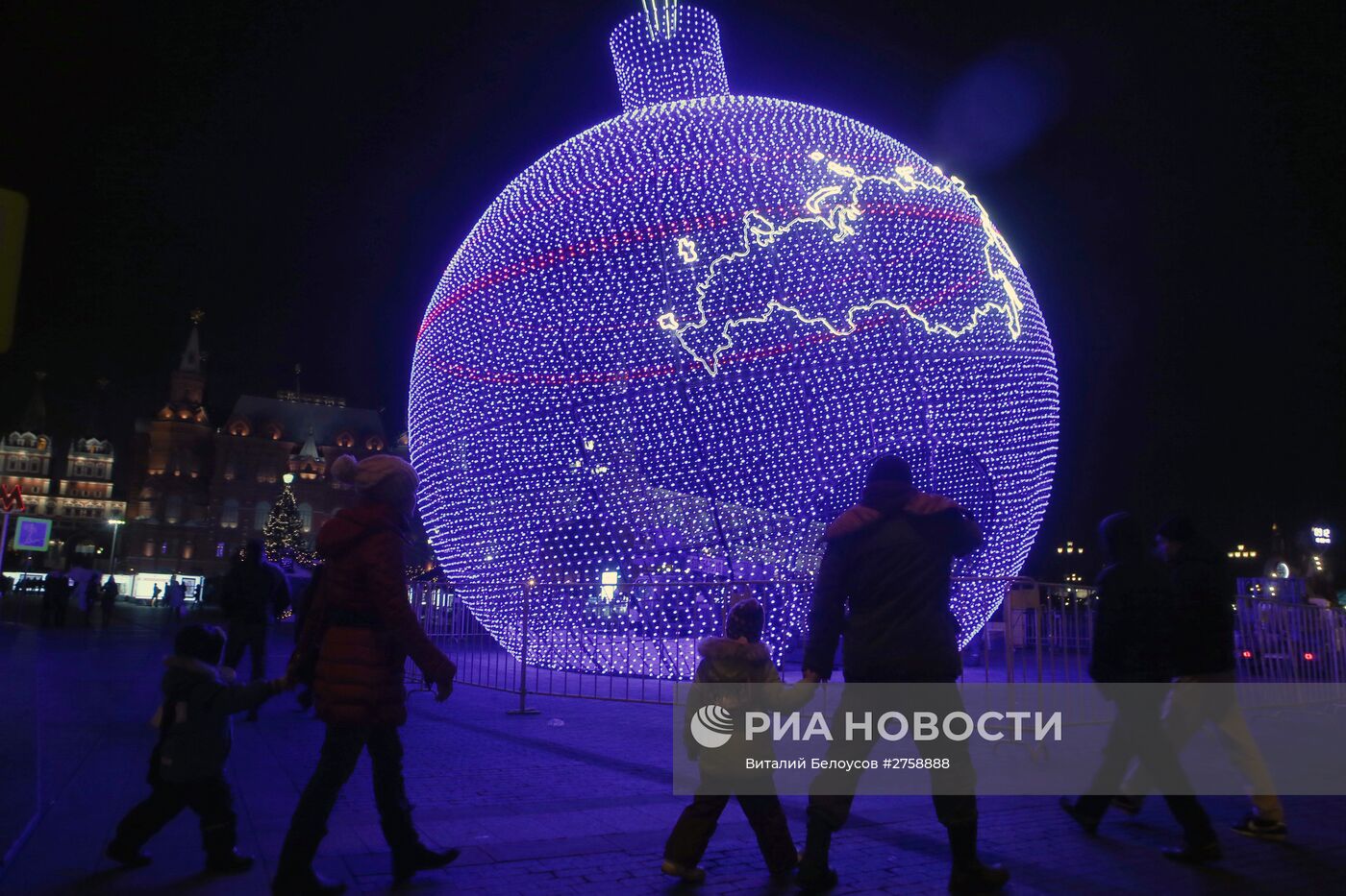 Предновогодняя Москва