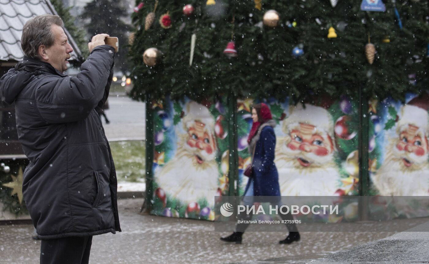 Предновогодняя Москва