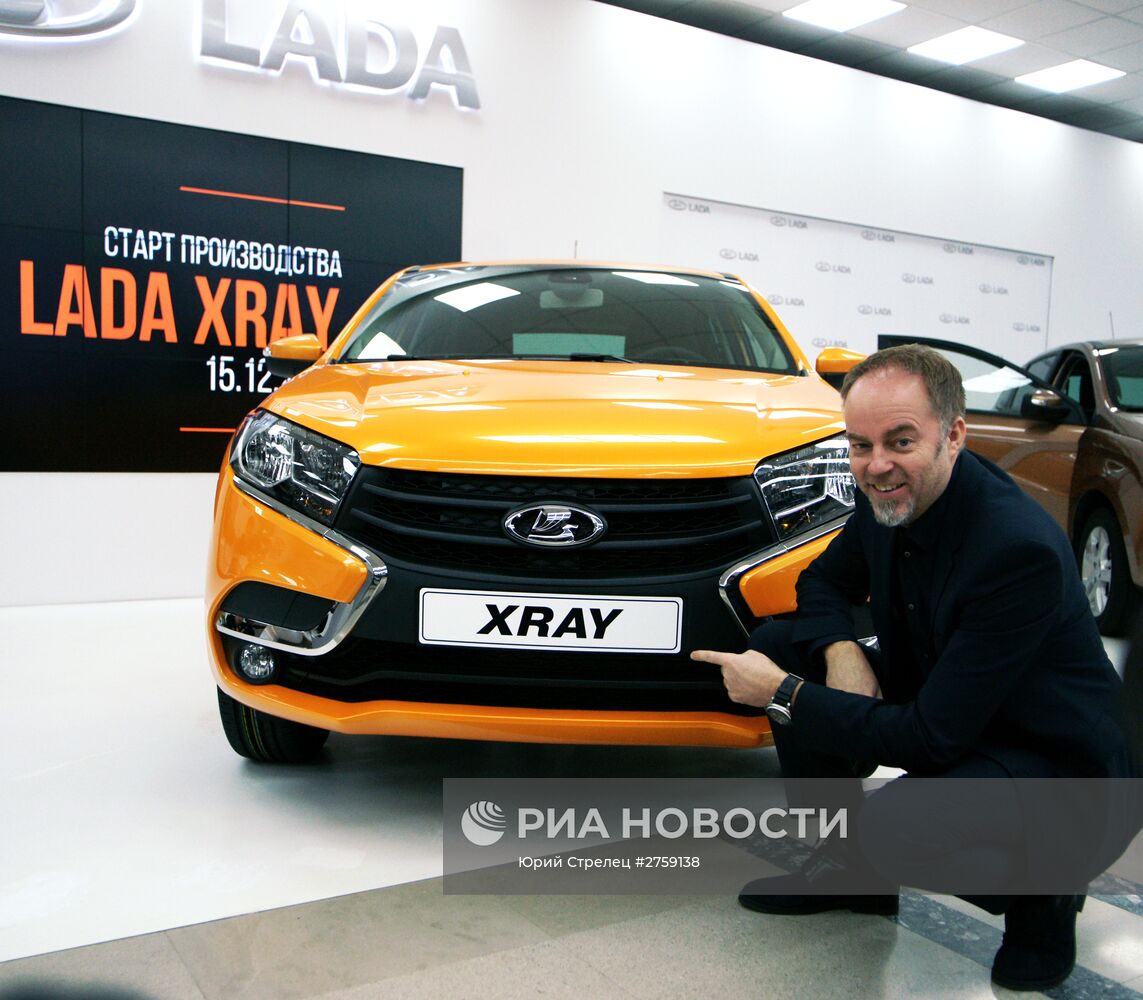 Запуск производства новой модели АвтоВАЗа LADA X-Ray в Самаре