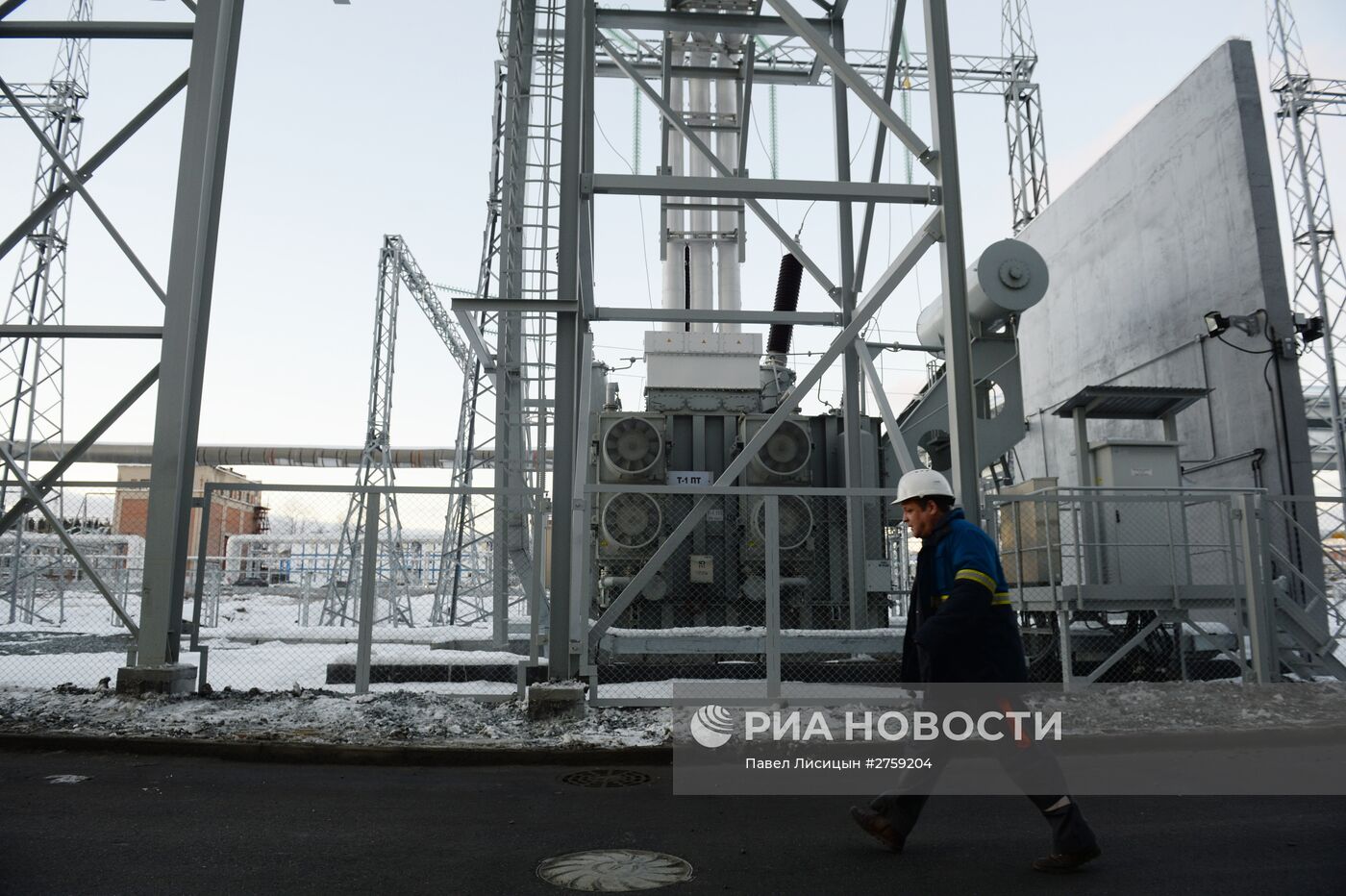 Церемония ввода в эксплуатацию новой парогазовой теплоэлектростанции в Нижней Туре