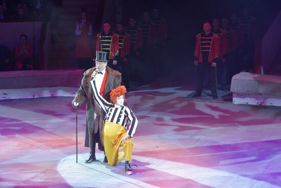 Церемония открытия Большого Санкт-Петербургского Государственного цирка на Фонтанке