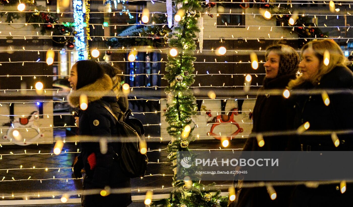 Предновогодняя Москва