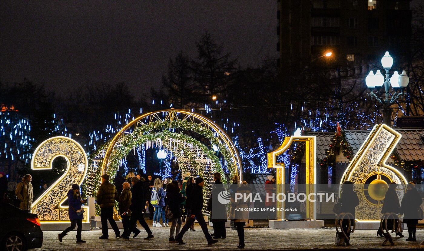 Предновогодняя Москва