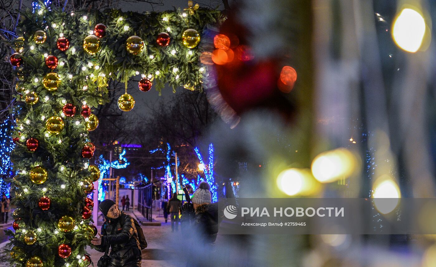 Предновогодняя Москва