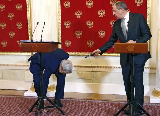 Встреча президента РФ В.Путина с госсекретарем США Д.Керри