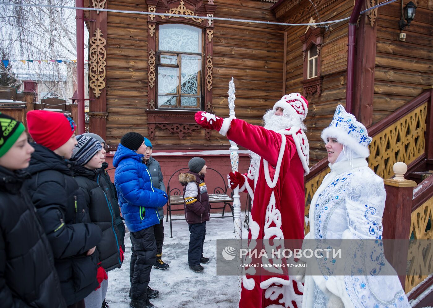 Резиденция Деда Мороза в Омской области