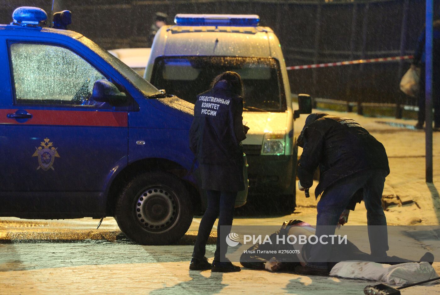 В центре Москвы неизвестный расстрелял мужчину