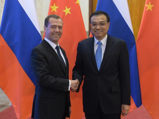 Официальный визит премьер-министра РФ Д.Медведева в КНР