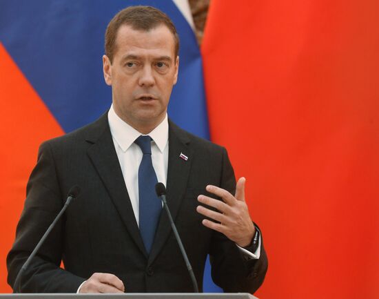 Официальный визит премьер-министра РФ Д.Медведева в КНР