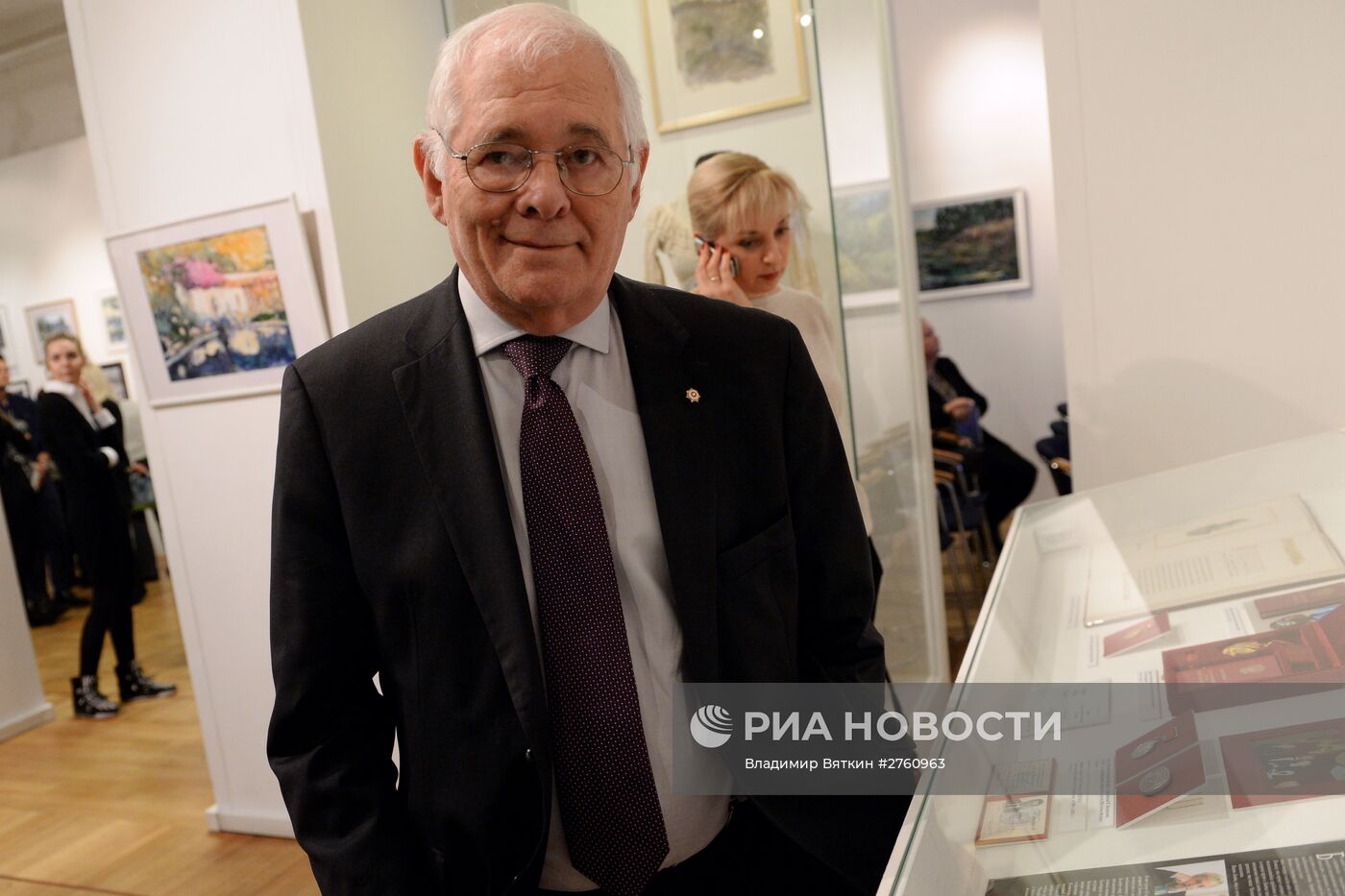Открытие выставки "Владимир Васильев. В гостях у Мастера"