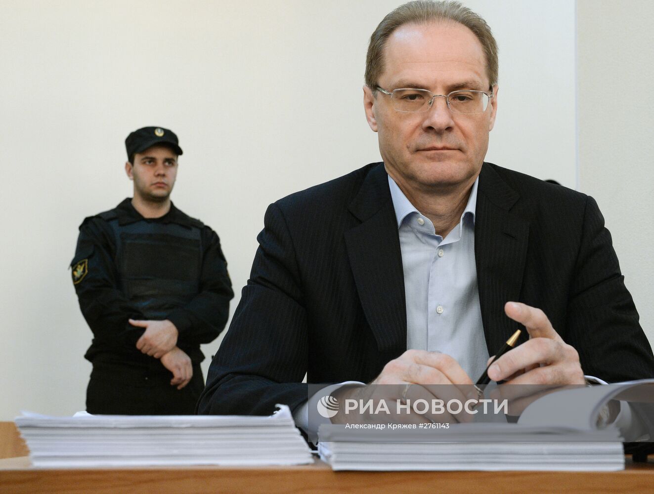 Заседание суда по делу экс-губернатора Новосибирской области Василия Юрченко
