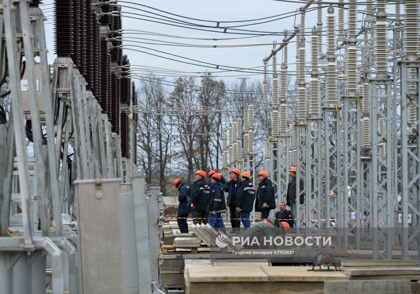 Строительство энергомоста через Керченский пролив