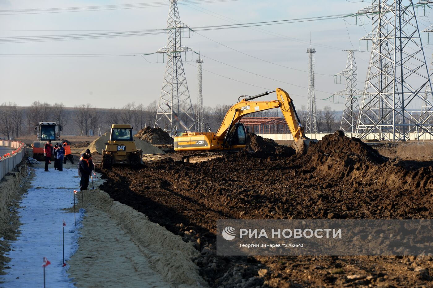 Строительство энергомоста через Керченский пролив