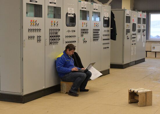 Строительство энергомоста через Керченский пролив