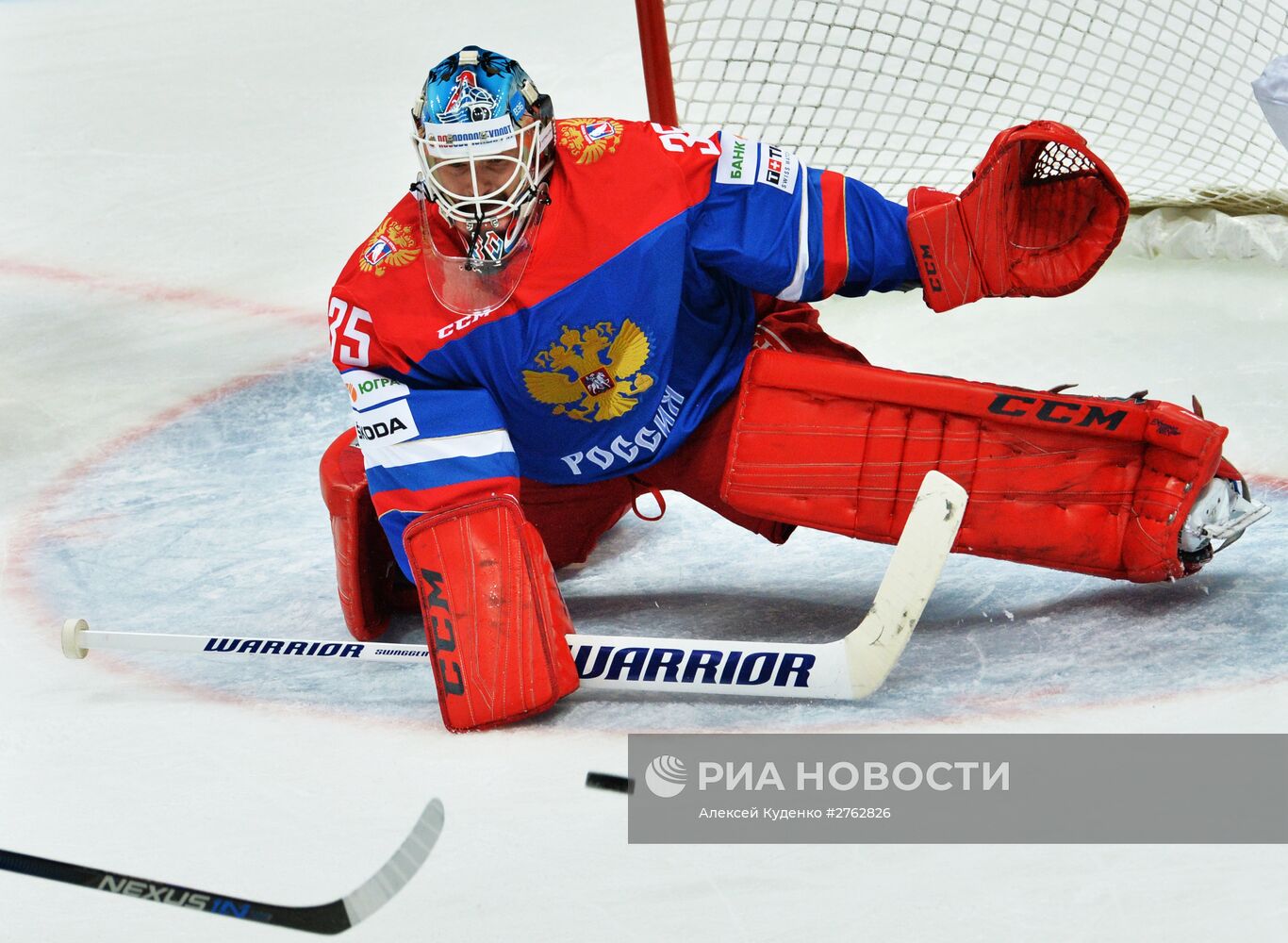 Хоккей. Кубок Первого канала. Матч Россия - Чехия
