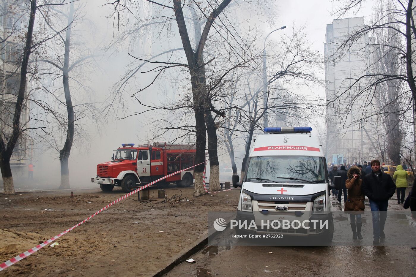 Взрыв бытового газа в многоэтажном доме в Волгограде