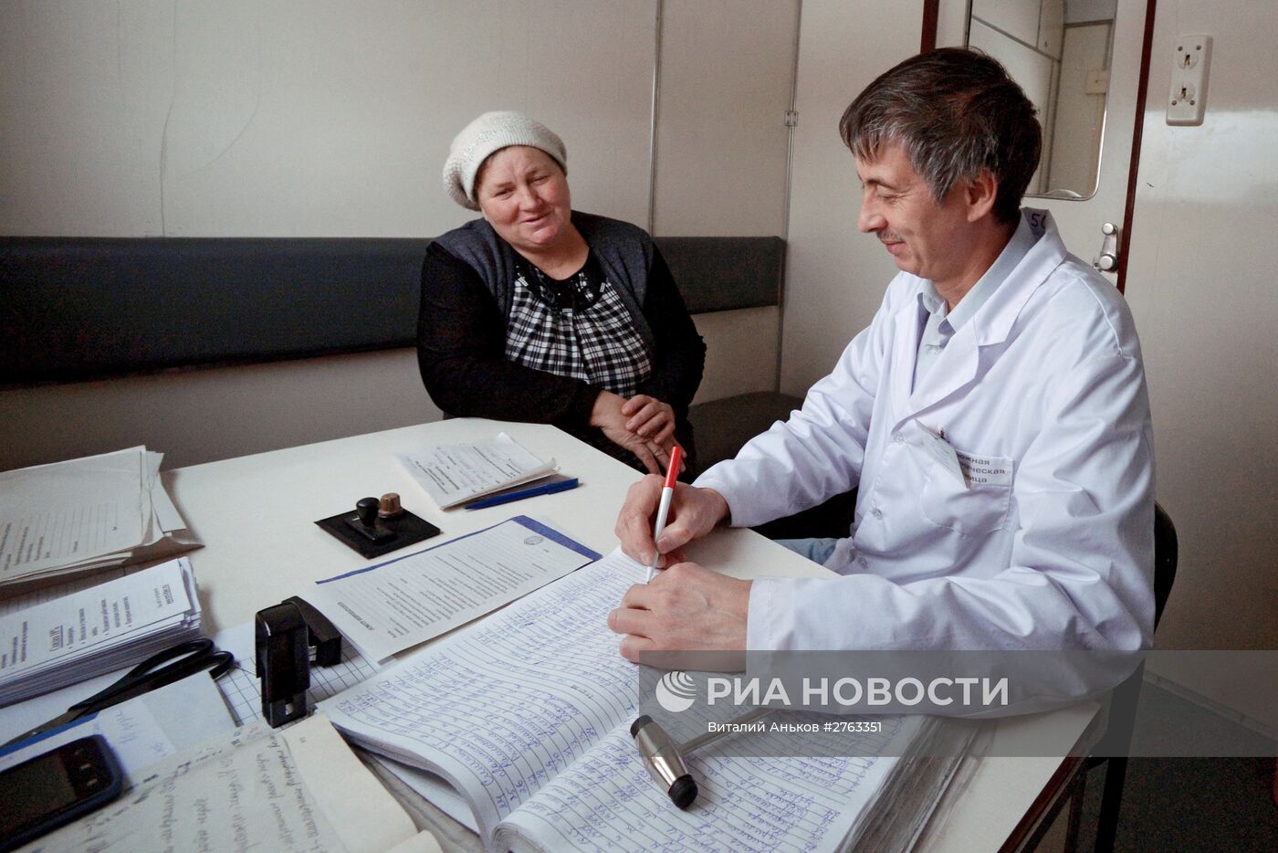 Консультативно-диагностический поезд "Терапевт Матвей Мудров" в Приморском крае