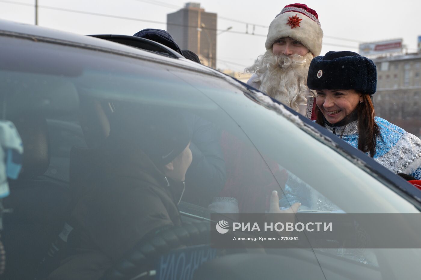 Профилактическая акция "Трезвый Новый год" в Новосибирске