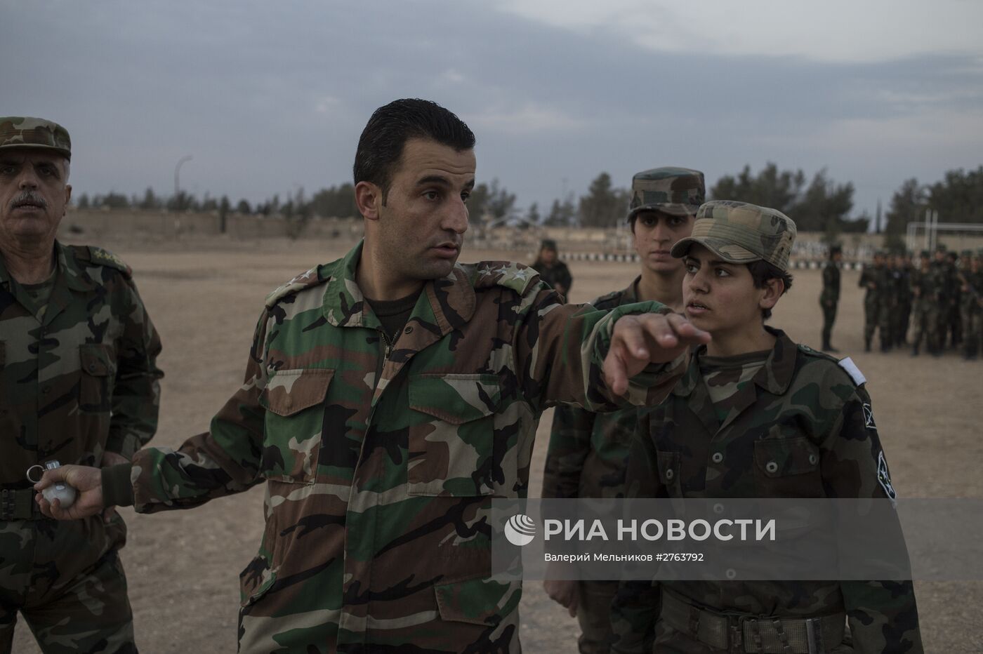 Женская военная Академия в Дамаске