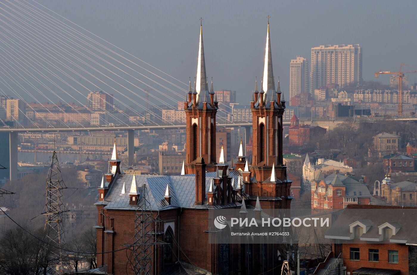 Католическая церковь Пресвятой Богородицы во Владивостоке | РИА Новости  Медиабанк