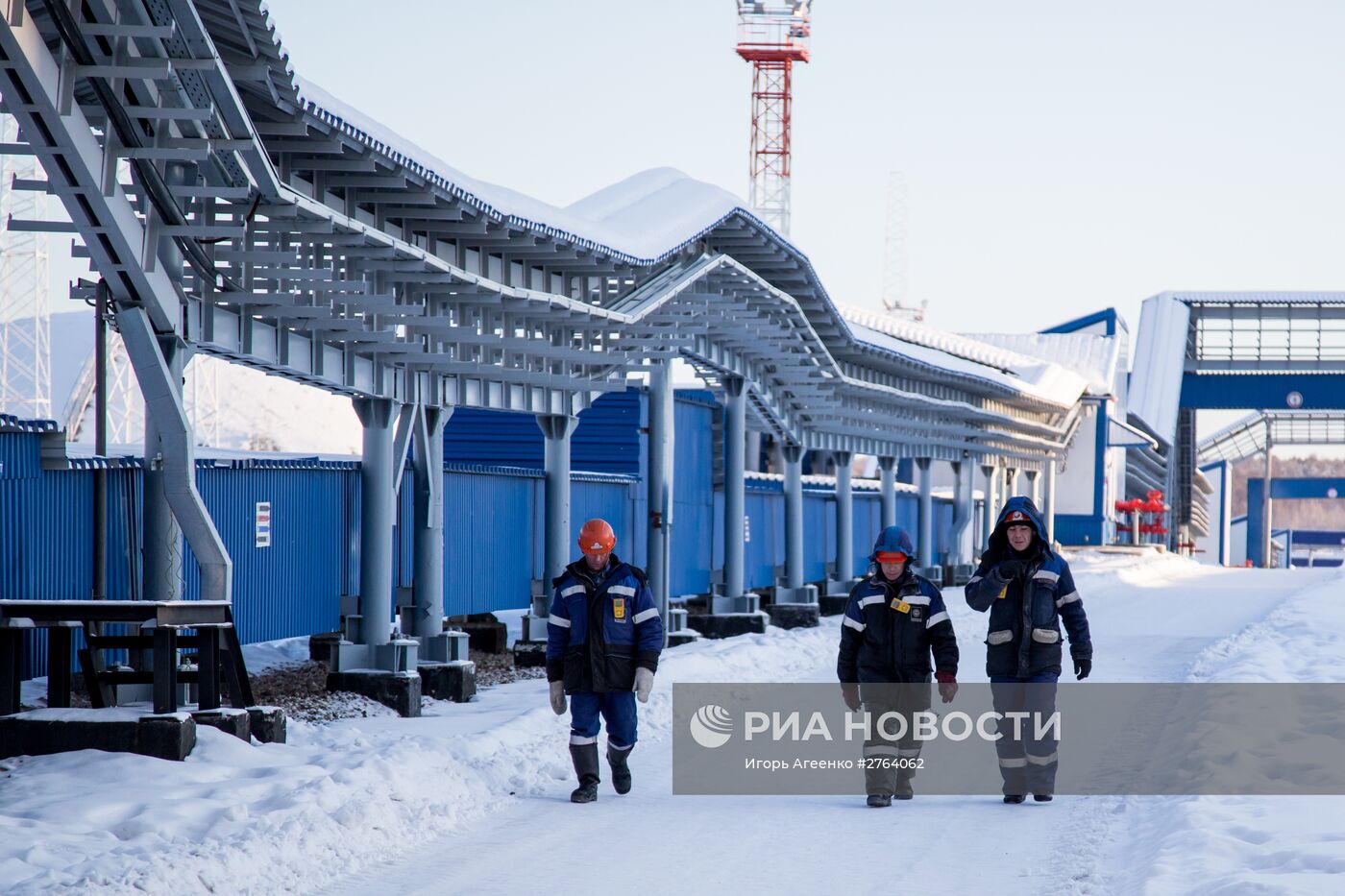 Нефтеперекачивающая станции НПС -21 в Амурской области