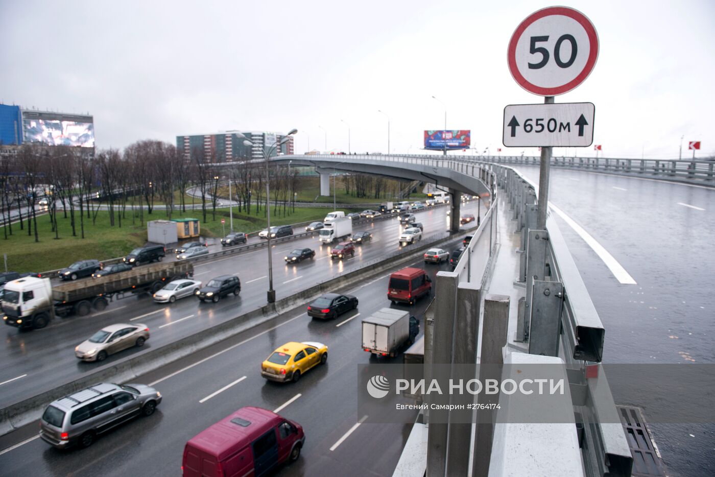 Завершение реконструкции развязки на пересечении Можайского шоссе и МКАД