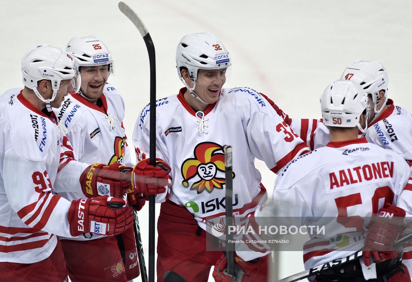 Хоккей. КХЛ. Матч "Спартак" - "Йокерит"