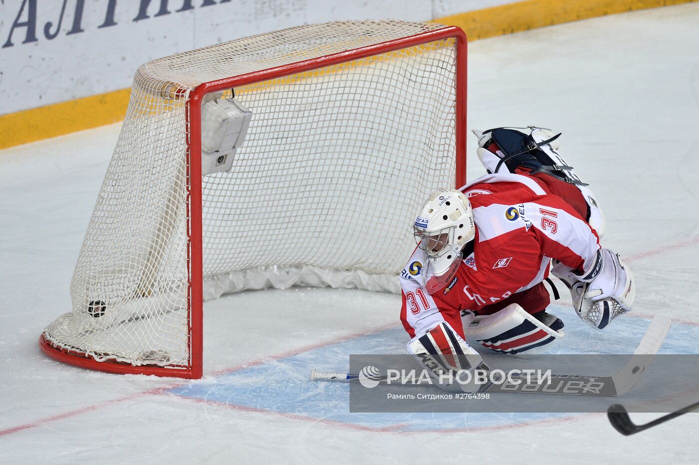Хоккей. КХЛ. Матч "Спартак" - "Йокерит"