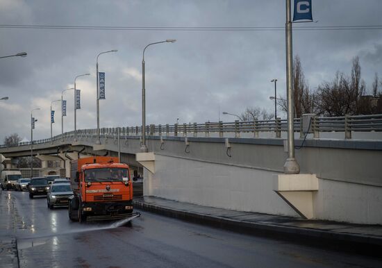 Открытие эстакады и тоннеля в рамках реконструкции Волгоградского проспекта