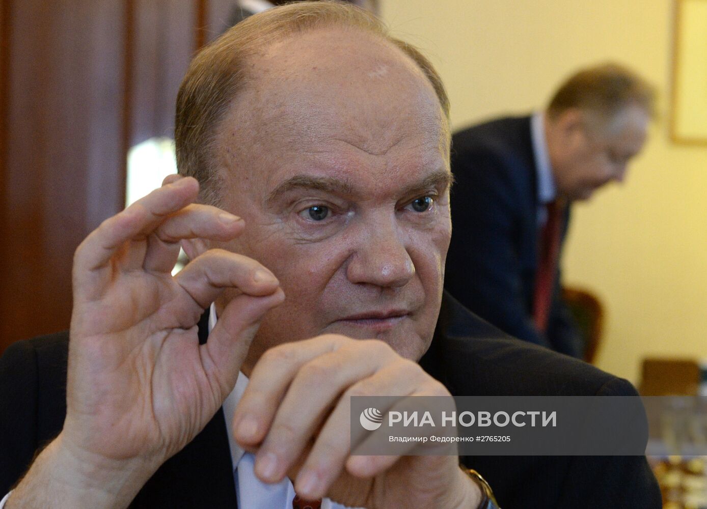 Руководитель фракции политической партии КПРФ в Госдуме РФ Г. Зюганов