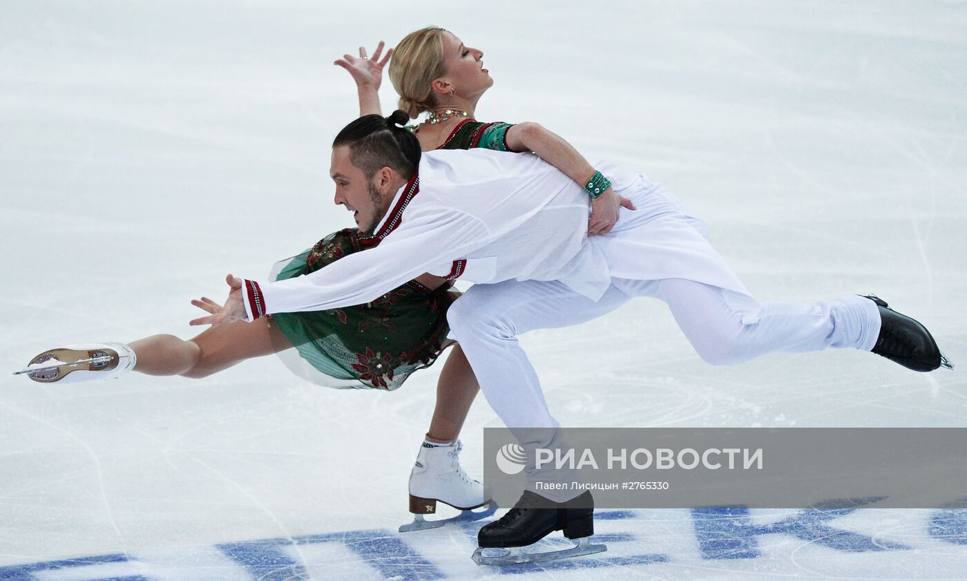 Фигурное катание. Чемпионат России. Пары. Короткая программа