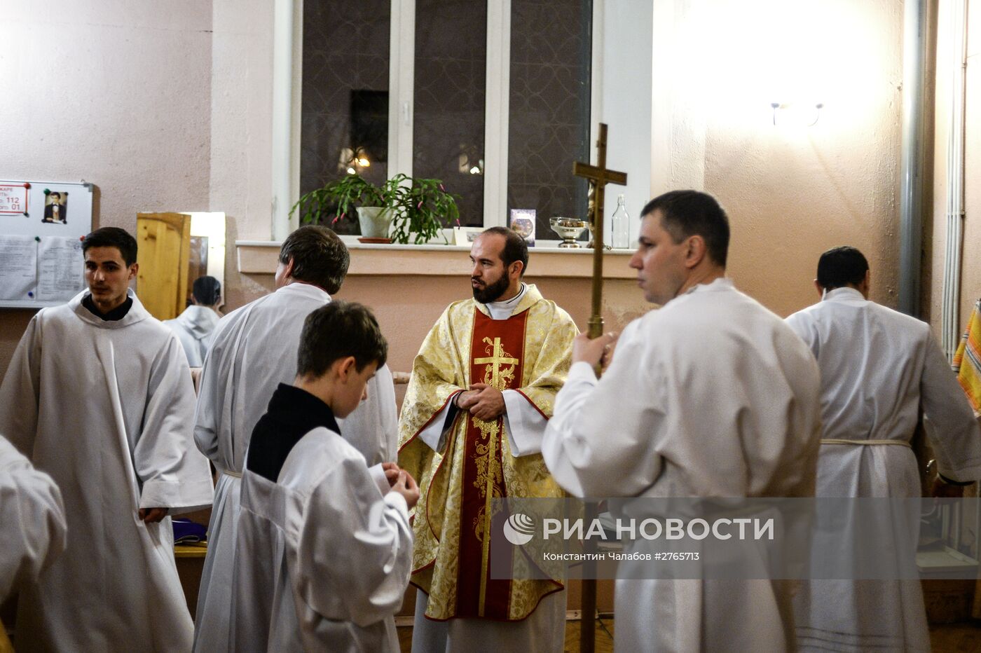 Празднование католического Рождества в регионах России
