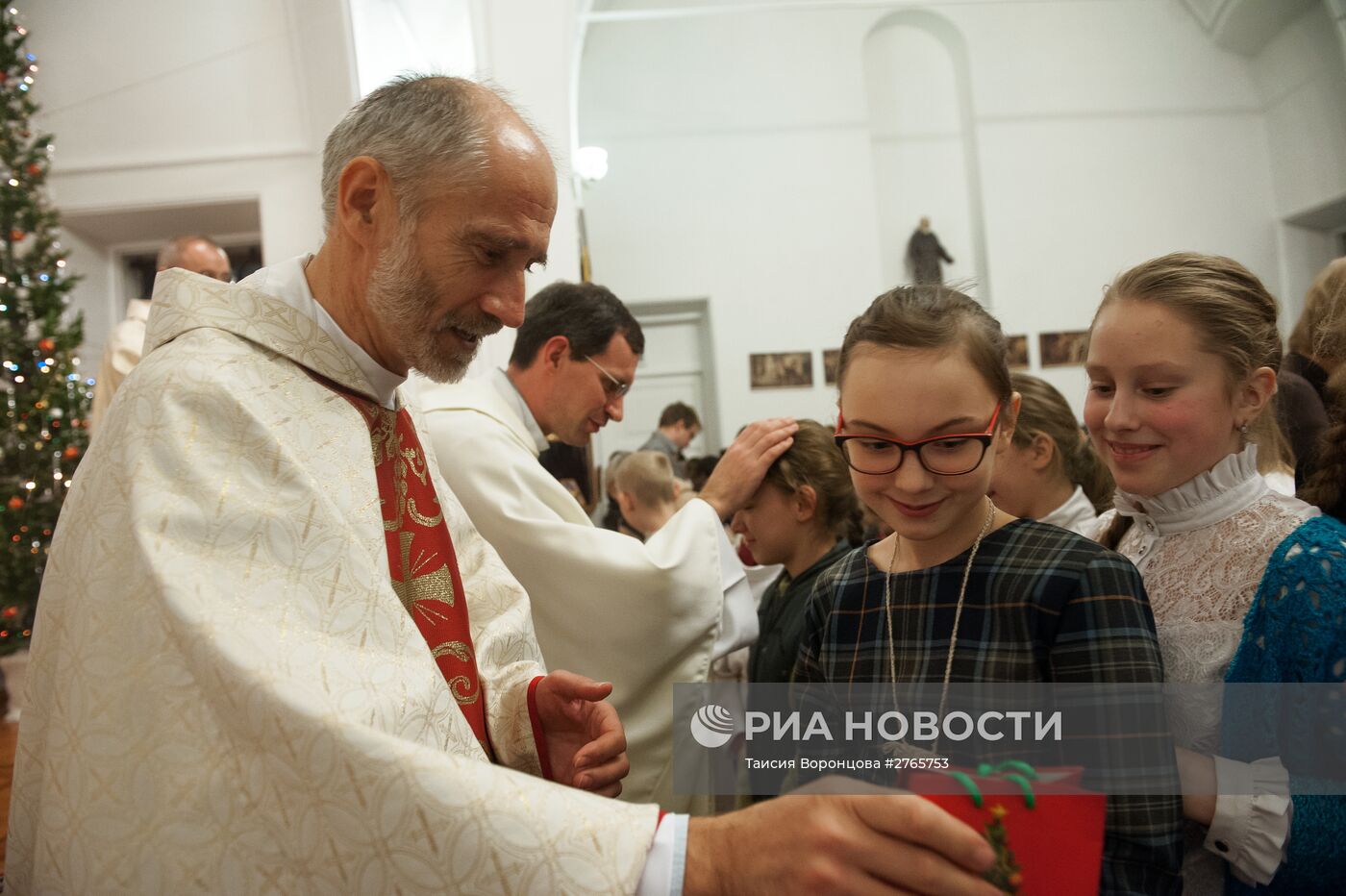 Празднование католического Рождества в регионах России