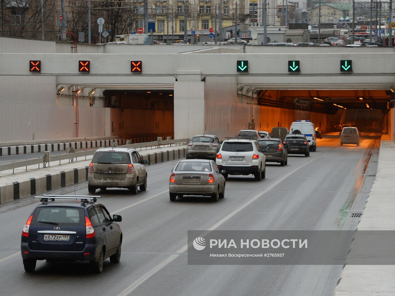 Открытие движения по Алабяно-Балтийскому тоннелю в Москве